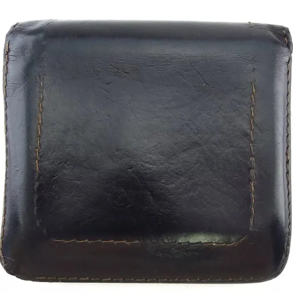 Louis Vuitton Two Folded Wallet Utah Uta Leather Authentic Used T19733 - Picture 9 of 10